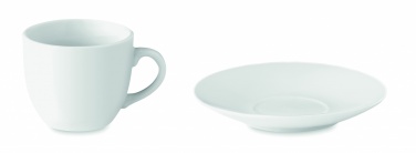 Logotrade promotional gift picture of: Espresso cup and saucer 80 ml