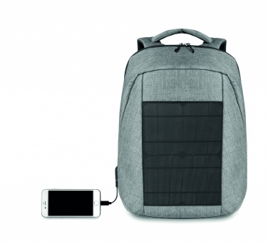 Logo trade advertising products picture of: Backpack solar