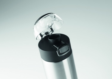 Logo trade advertising products image of: Double wall bottle 400ml