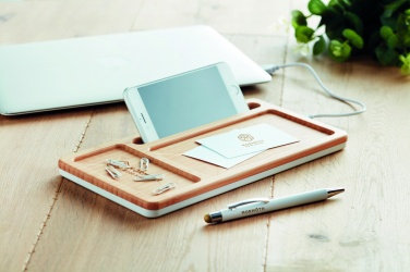 Logo trade promotional giveaways picture of: Wireless charging pad 5W MALABAR