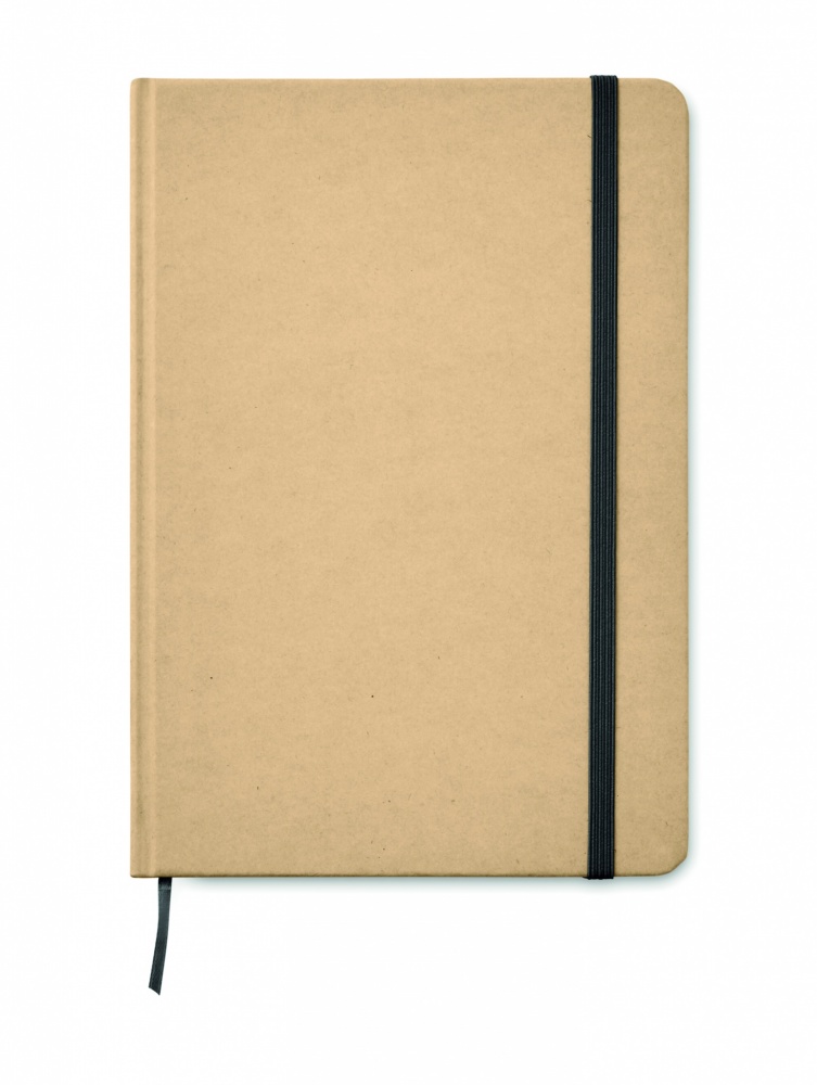 Logo trade promotional merchandise image of: A5 recycled notebook 80 lined