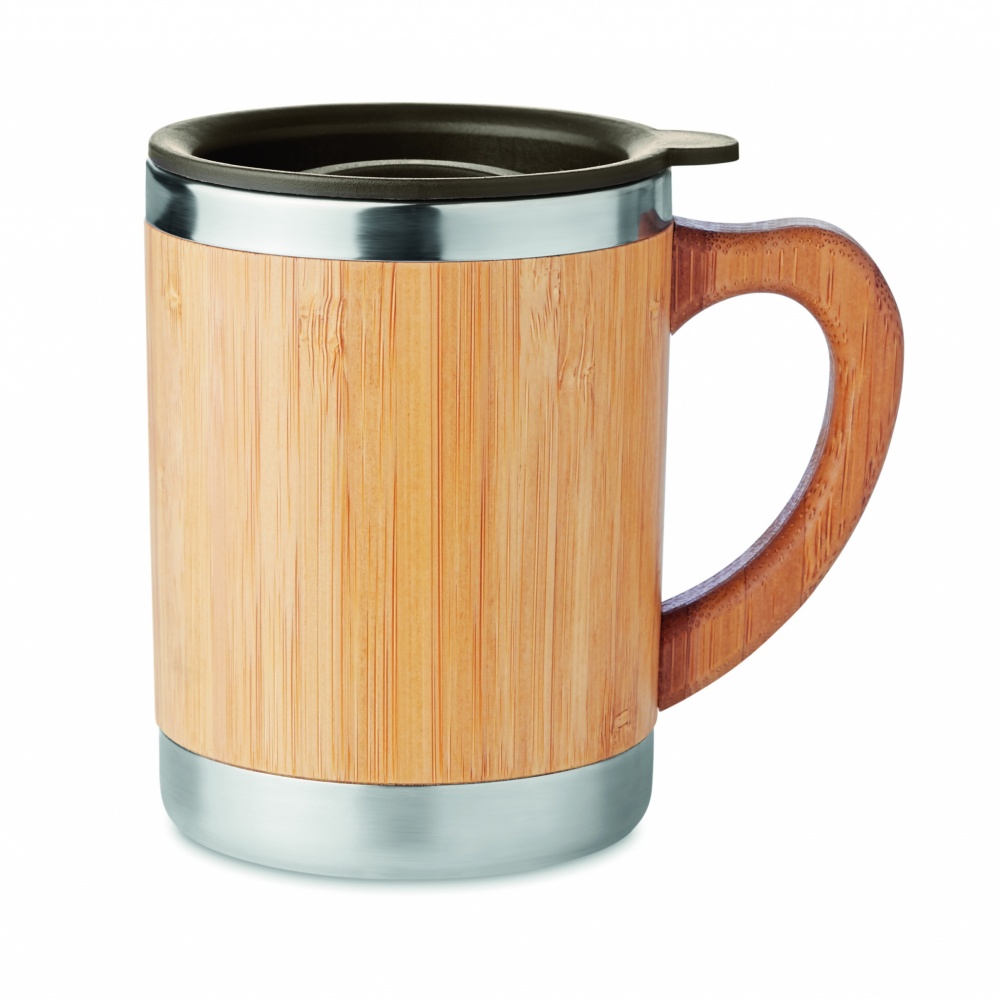 Logo trade promotional merchandise image of: Double wall mug 300ml