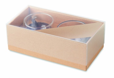 Logo trade promotional product photo of: Set of 2 double wall espresso