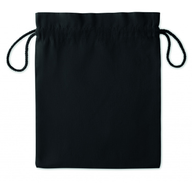 Logo trade promotional merchandise picture of: Medium Cotton draw cord bag
