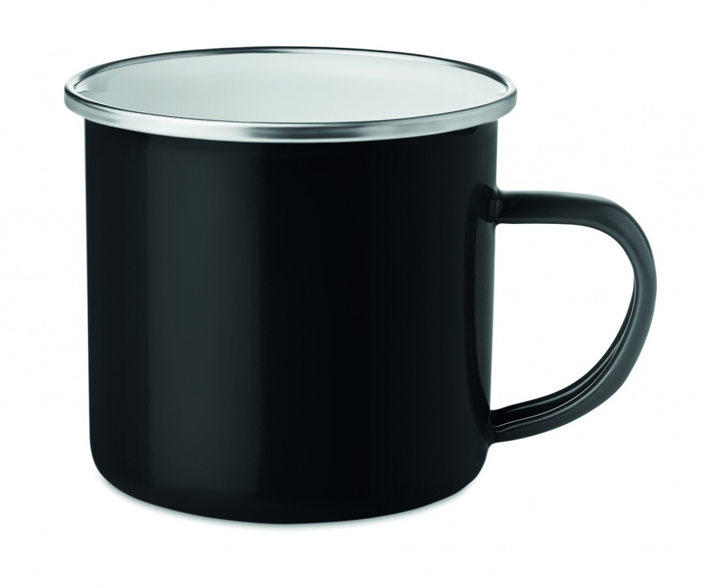Logotrade advertising product picture of: Metal mug with enamel layer