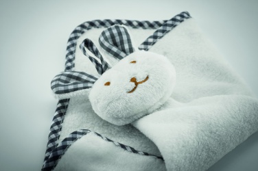 Logo trade corporate gifts image of: Plush rabbit design baby towel