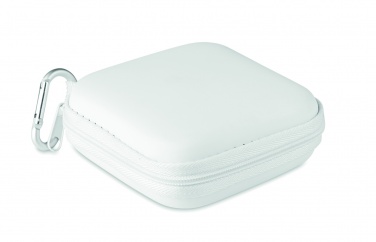 Logo trade corporate gifts picture of: Wireless charger travel set