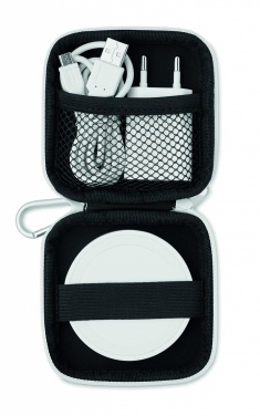 Logotrade promotional giveaway image of: Wireless charger travel set