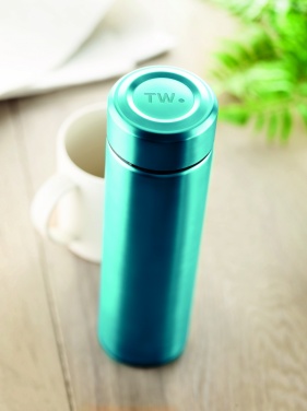 Logo trade promotional giveaways image of: Double wall 425 ml flask