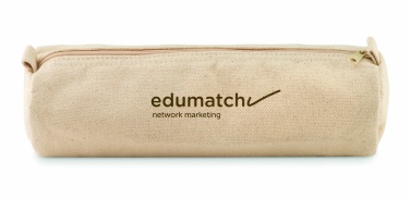 Logo trade promotional merchandise image of: Cotton Pencil case  320 gr/m²