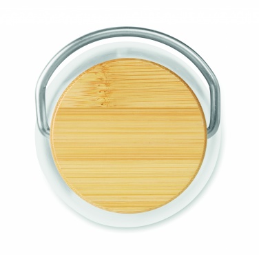 Logo trade corporate gifts picture of: Tritan 800ml bottle bamboo top