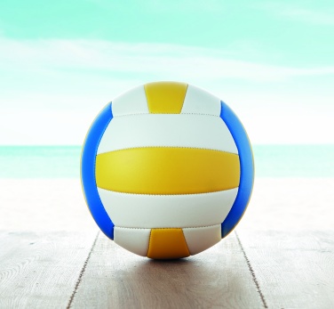 Logo trade promotional gift photo of: Volleyball in matt PVC