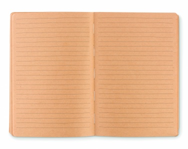 Logo trade promotional product photo of: A5 cork notebook 96 lined