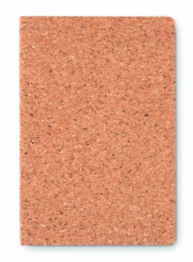 Logotrade promotional items photo of: A5 cork notebook 96 lined