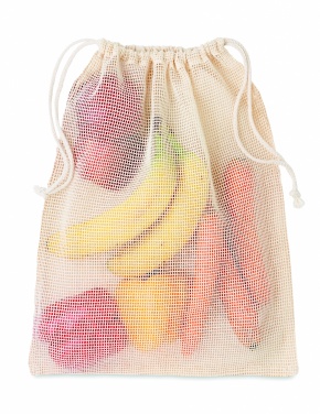 Logotrade promotional item image of: 140gr/m²cotton food bag