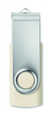 Logotrade promotional products photo of: Wheat straw PP 50/50 USB 16GB