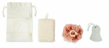 Logotrade corporate gift picture of: Bath set in cotton pouch