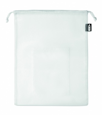 Logo trade promotional items image of: Mesh RPET food bag