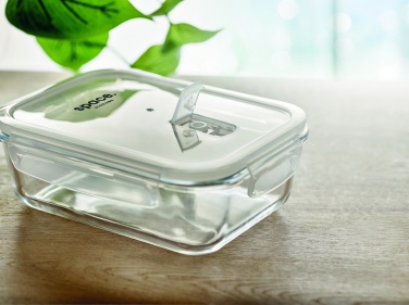 Logo trade corporate gift photo of: Glass lunchbox & PP lid 900ml