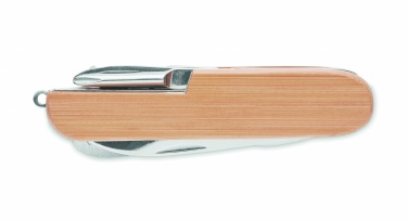 Logotrade promotional product image of: Multi tool pocket knife bamboo