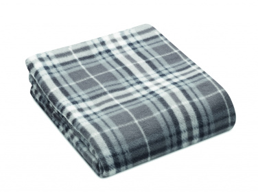 Logotrade business gift image of: RPET fleece travel blanket