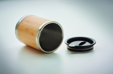 Logo trade promotional items picture of: Tumbler in bamboo cover 250ml