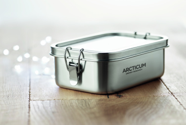 Logo trade corporate gifts image of: Stainless steel lunchbox 750ml