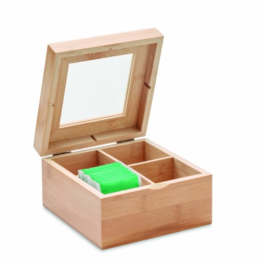 Logotrade promotional item image of: Bamboo tea box