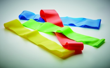 Logo trade advertising products image of: Set of 4 TPE fitness bands