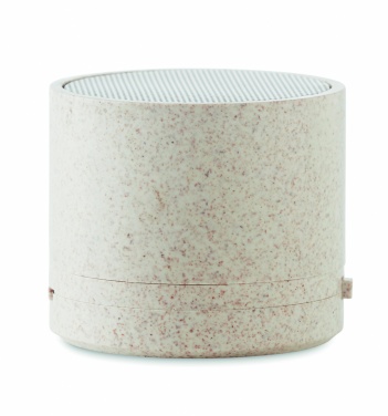 Logotrade promotional gift picture of: 3W speaker in wheat straw/ABS