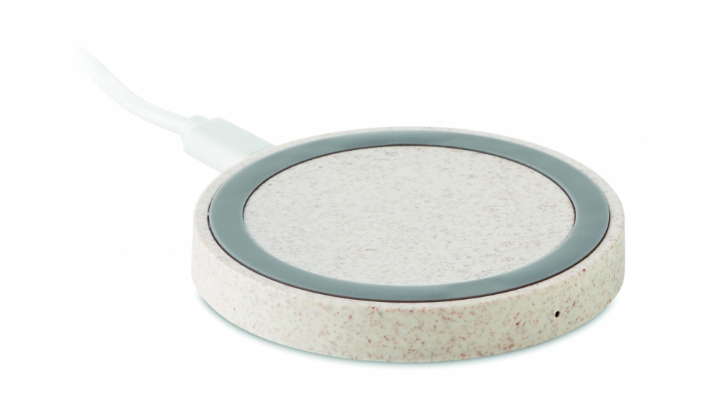 Logotrade promotional giveaway picture of: Wheat straw/ABS charger 5W