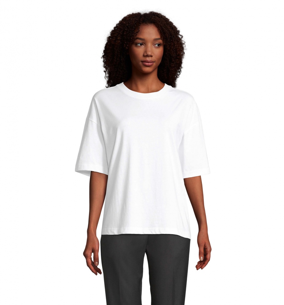 Logo trade promotional merchandise picture of: BOXY WOMEN OVERSIZE T-SHIRT