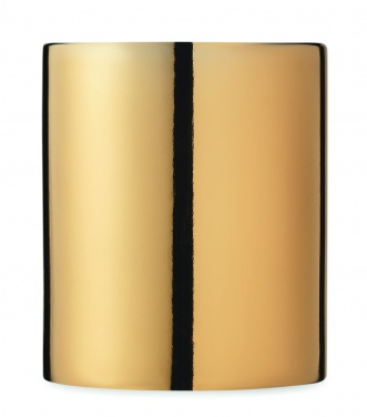 Logo trade promotional gifts picture of: Ceramic mug metallic 300 ml