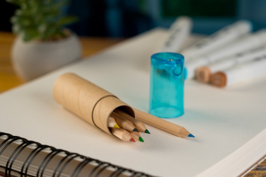 Logotrade promotional items photo of: Wooden crayons BECKY