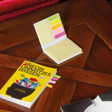 Logo trade promotional merchandise image of: Adhesive notepad PALMA