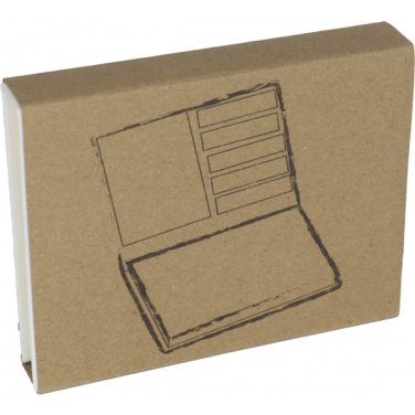 Logo trade promotional giveaway photo of: Adhesive notepad PALMA