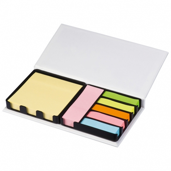 Logotrade promotional item image of: Sticky note book AMARILLO