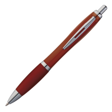 Logo trade promotional giveaways picture of: Plastic ballpen MOSCOW
