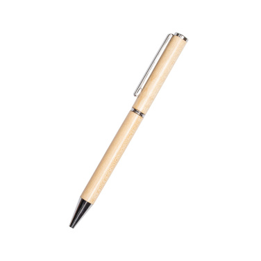 Logo trade advertising products picture of: Wooden ballpen HEYWOOD