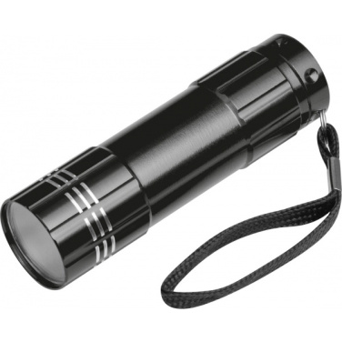 Logo trade promotional gift photo of: 6 COB metal torch MONTARGIS