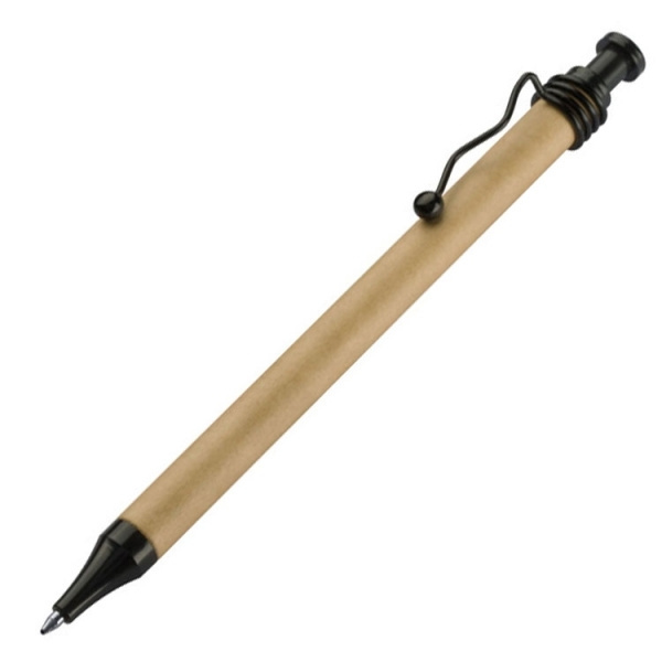 Logotrade promotional giveaway picture of: Cardboard ballpen CRAMLINGTON