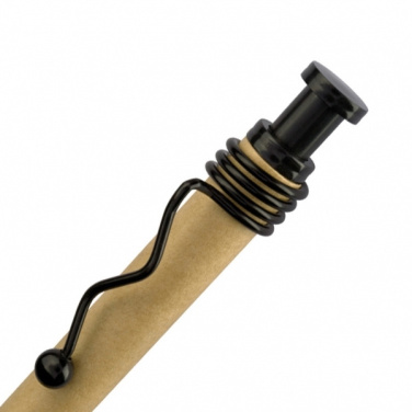 Logo trade promotional items picture of: Cardboard ballpen CRAMLINGTON