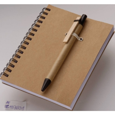 Logotrade corporate gift image of: A6 ECO Notepad KEYSTONE