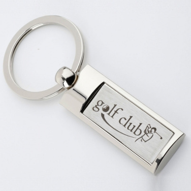 Logo trade promotional merchandise image of: Keyring SLIM