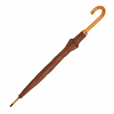 Logo trade promotional merchandise photo of: Wooden automatic umbrella Nancy