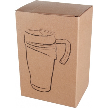 Logotrade promotional giveaway image of: Stainless steel thermo cup EL PASO 400 ml