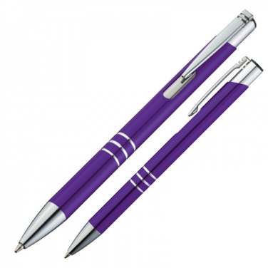 Logotrade promotional item image of: Metal ballpen ASCOT