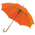 Wooden automatic umbrella Nancy, orange