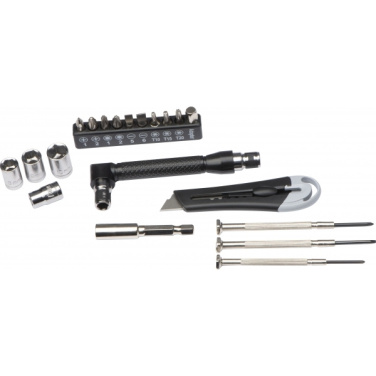 Logotrade advertising product image of: 22-piece tool set BERINGEN