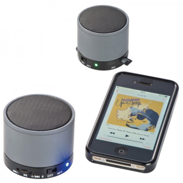 Logo trade promotional items image of: Mini Bluetooth speaker HAWICK